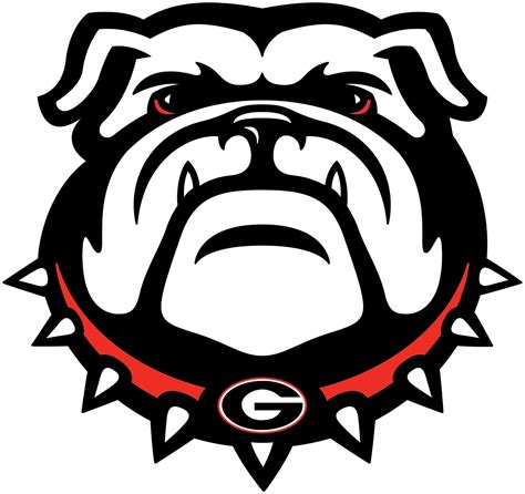 georgia bulldogs logo stencil